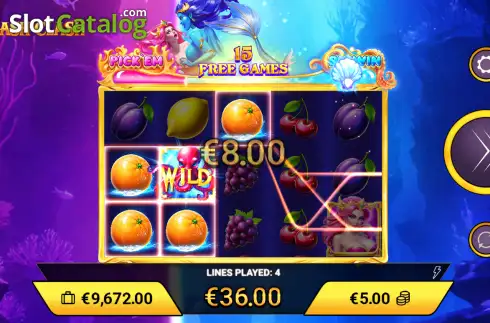 Скрин3. Splash Clash слот