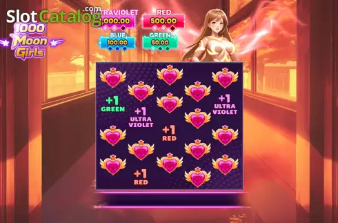 Скрин3. 1000 Moon Girls слот