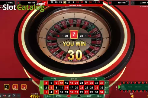 Скрин4. Vegas Roulette 500x слот