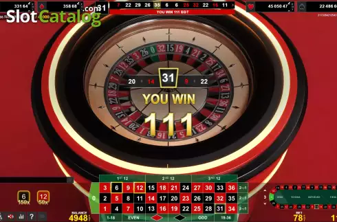 Скрин5. Vegas Roulette 500x слот