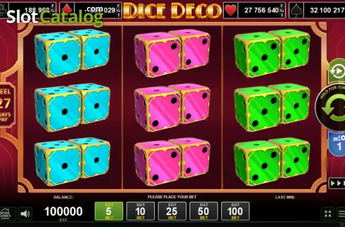 Скрин2. Dice Deco слот