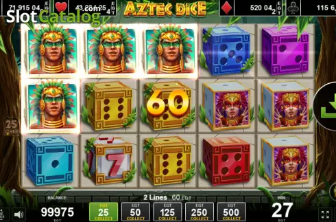 Скрин3. Aztec Dice слот