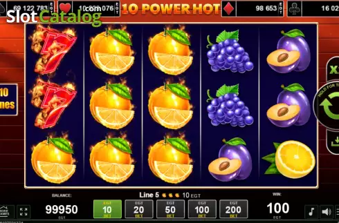 Скрин3. 10 Power Hot слот