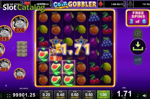 Скрин8. Coin Gobbler слот