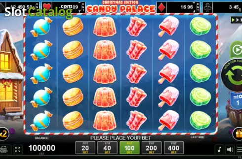 Скрин2. Candy Palace - Christmas Edition слот