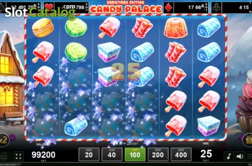 Скрин3. Candy Palace - Christmas Edition слот