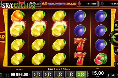 Скрин3. 40 Diamond Plus слот