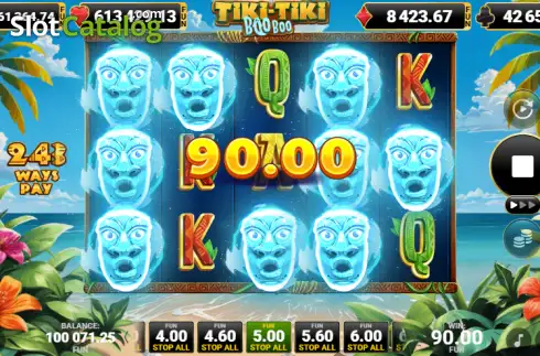 Скрин3. Tiki Tiki Boo Boo слот
