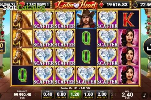 Скрин3. Latin Heart слот