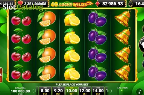 Скрин2. 40 Lucky Wilds Hot слот