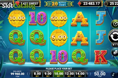 Скрин2. 20 Aztec Coins слот