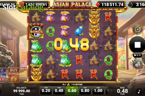 Скрин3. Asian Palace слот
