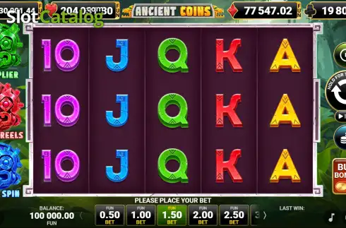 Скрин2. Ancient Coins слот