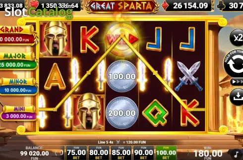 Скрин3. Great Sparta слот