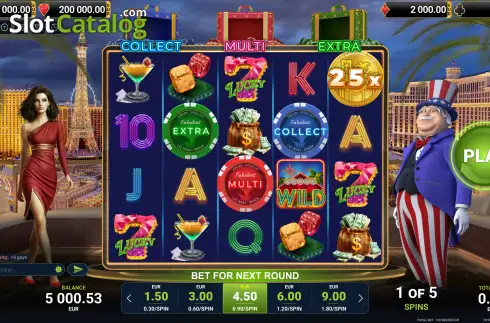 Скрин2. Vegas Gobbler Live слот