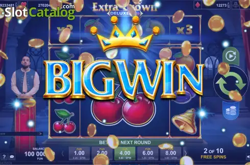 Скрин3. Extra Crown Deluxe Live слот