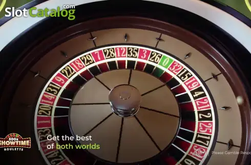 Скрин3. Showtime Roulette 500x слот