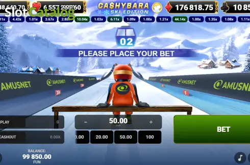 Скрин2. Cashybara Ski Edition слот
