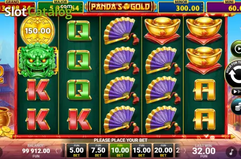 Скрин2. Panda's Gold Golden Coins Link слот