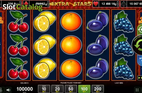 Скрин2. Extra Stars слот