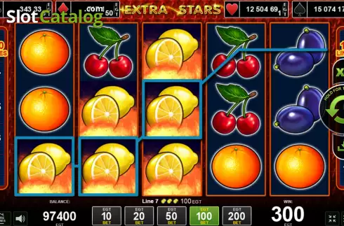 Скрин6. Extra Stars слот