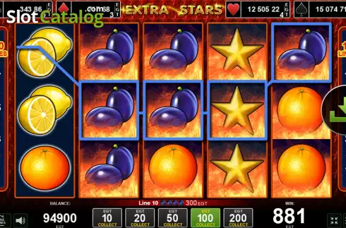 Скрин8. Extra Stars слот