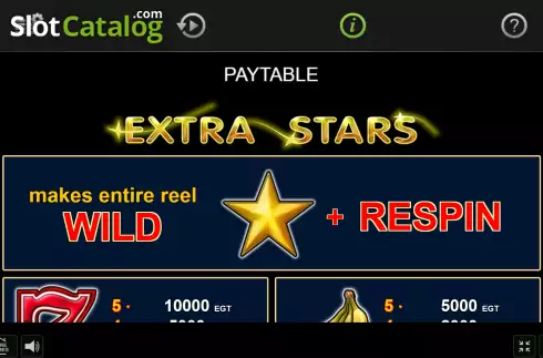 Скрин9. Extra Stars слот