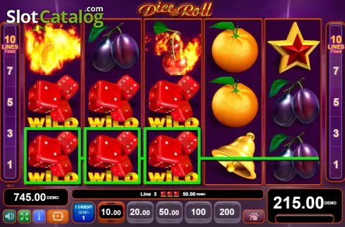 Скрин3. Dice & Roll слот
