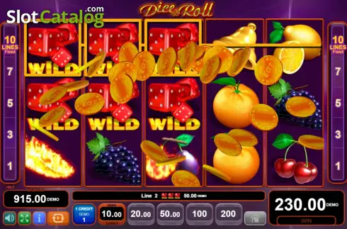 Скрин7. Dice & Roll слот