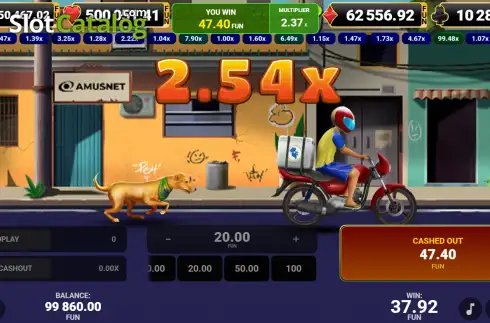 Скрин3. Caramelo Sortudo - Crash Edition слот