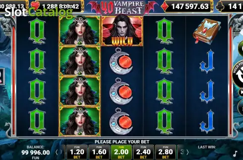 Скрин2. 40 Vampire Beast слот
