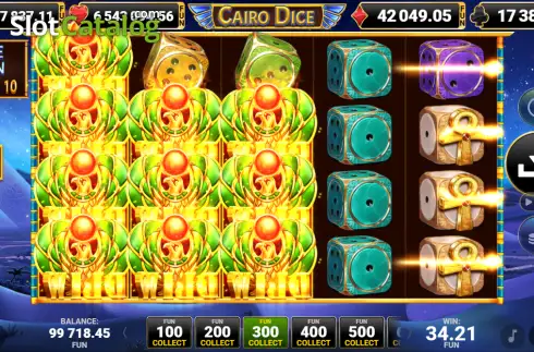 Скрин3. Cairo Dice слот