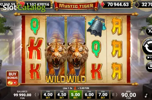 Скрин3. Mystic Tiger слот