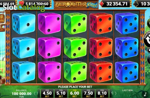 Скрин2. Bier O'Meter Dice слот