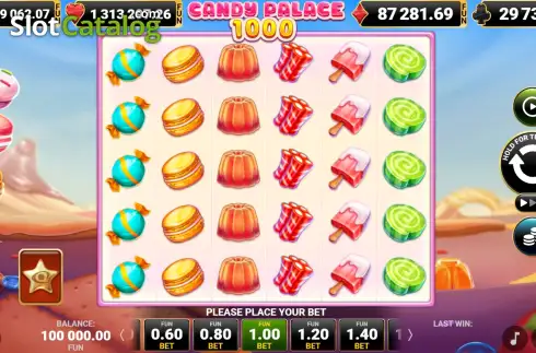 Скрин2. Candy Palace 1000 слот