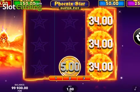 Скрин3. Phoenix Star Super Pot слот