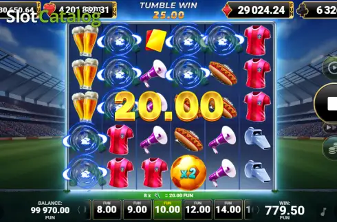 Скрин3. Football Palace 1000 слот