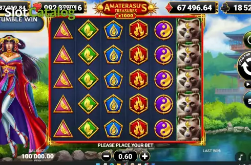 Скрин2. Amaterasu's Treasures x1000 слот