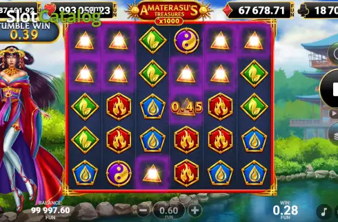 Скрин3. Amaterasu's Treasures x1000 слот