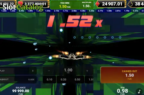 Скрин3. Space Chase слот
