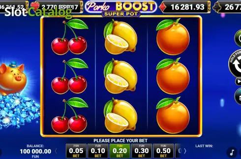 Скрин2. Porko Boost Super Pot слот