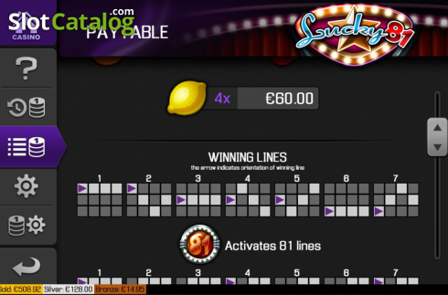 Скрин7. Lucky 81 слот