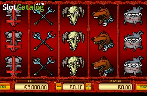 Скрин2. Hell Game слот