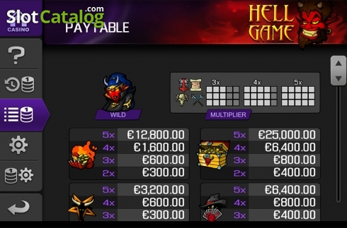 Скрин7. Hell Game слот