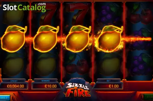 Скрин4. Sizzle Fire слот