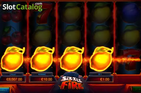 Скрин7. Sizzle Fire слот