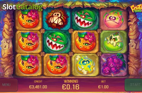 Скрин5. Frutiki Tribe слот