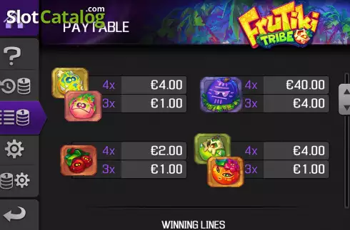 Скрин8. Frutiki Tribe слот
