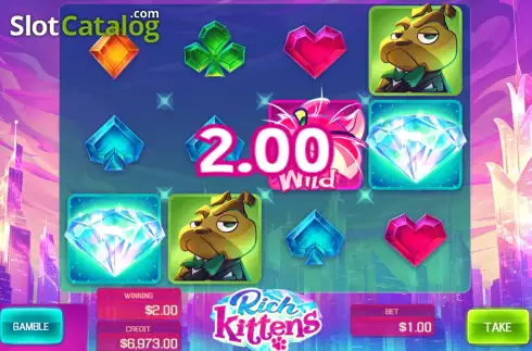 Скрин4. Rich Kittens слот