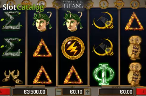 Скрин2. War of the Titans слот